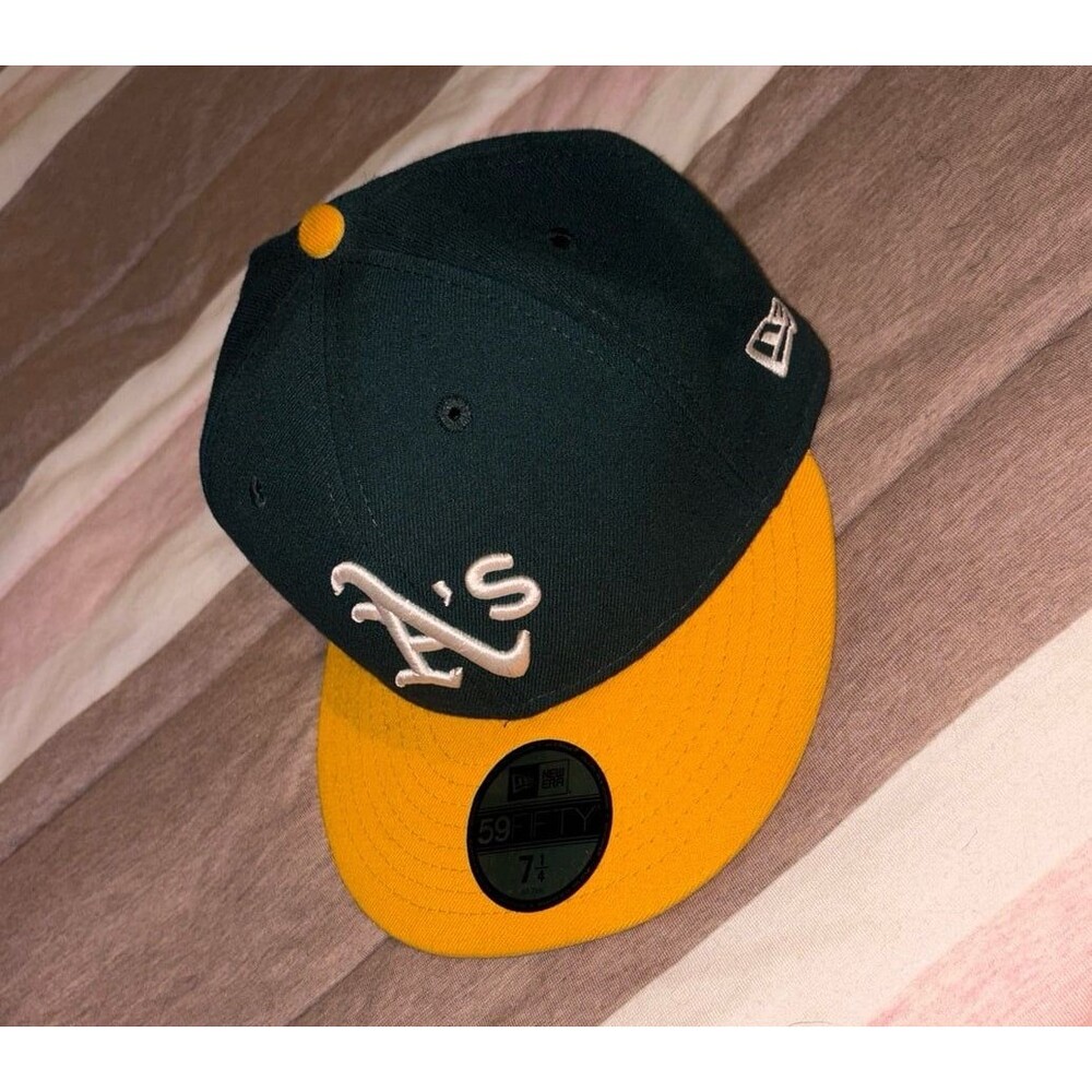 Oakland Athletics "A's" Baseball Cap New Era 59FIFTY MLB fitted hat